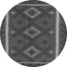Square Oriental Gray Traditional Rug, con2526gry