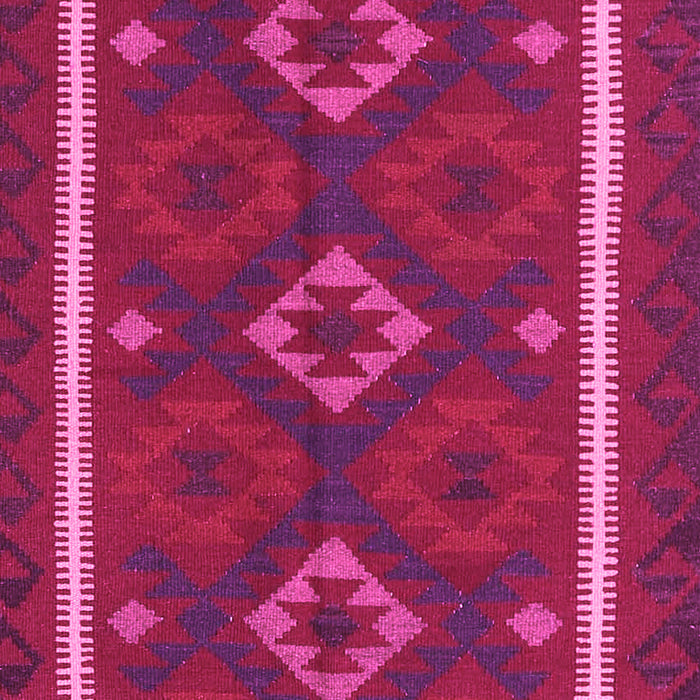 Machine Washable Oriental Pink Traditional Rug, wshcon2526pnk