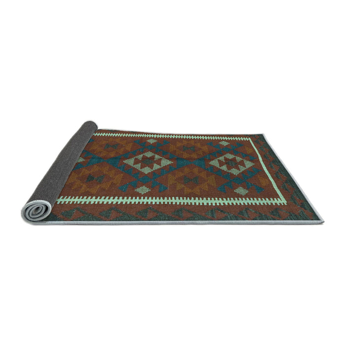 Sideview of Oriental Light Blue Traditional Rug, con2526lblu