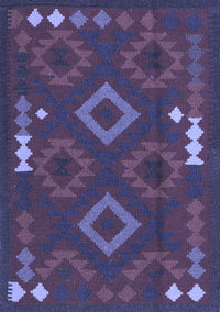 Oriental Blue Traditional Rug, con2527blu