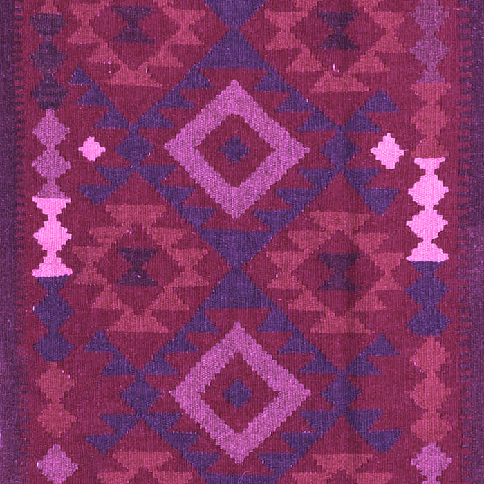 Machine Washable Oriental Purple Traditional Area Rugs, wshcon2527pur