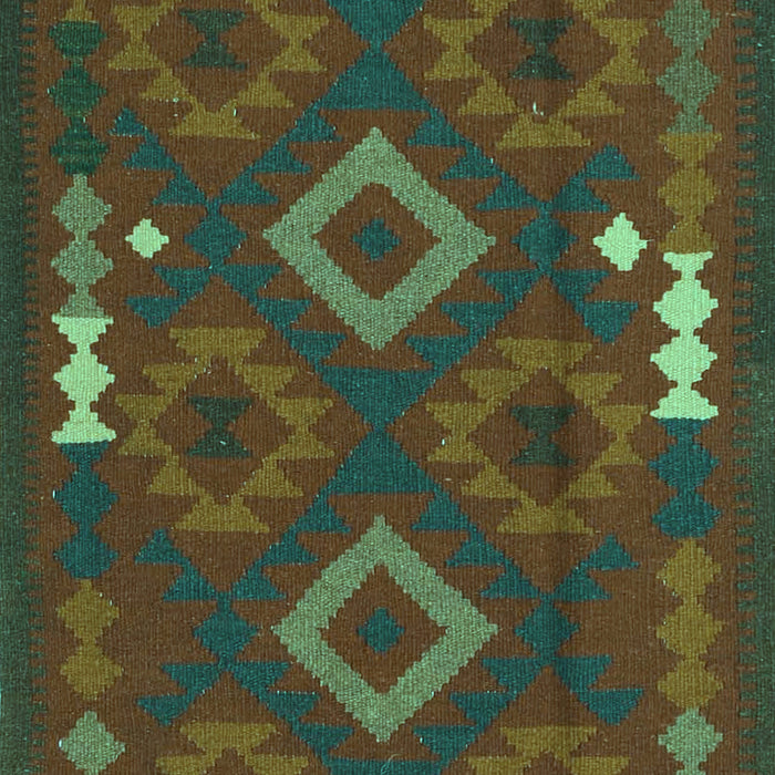 Machine Washable Oriental Turquoise Traditional Area Rugs, wshcon2527turq