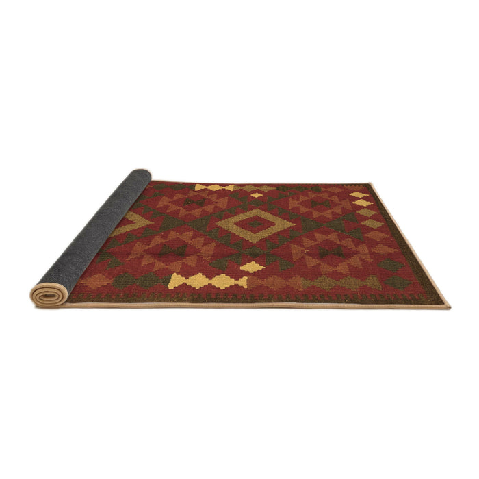 Sideview of Oriental Brown Traditional Rug, con2527brn