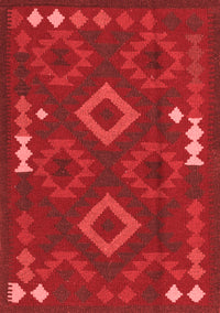 Oriental Red Traditional Rug, con2527red