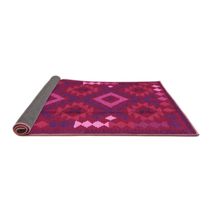 Sideview of Oriental Pink Traditional Rug, con2527pnk