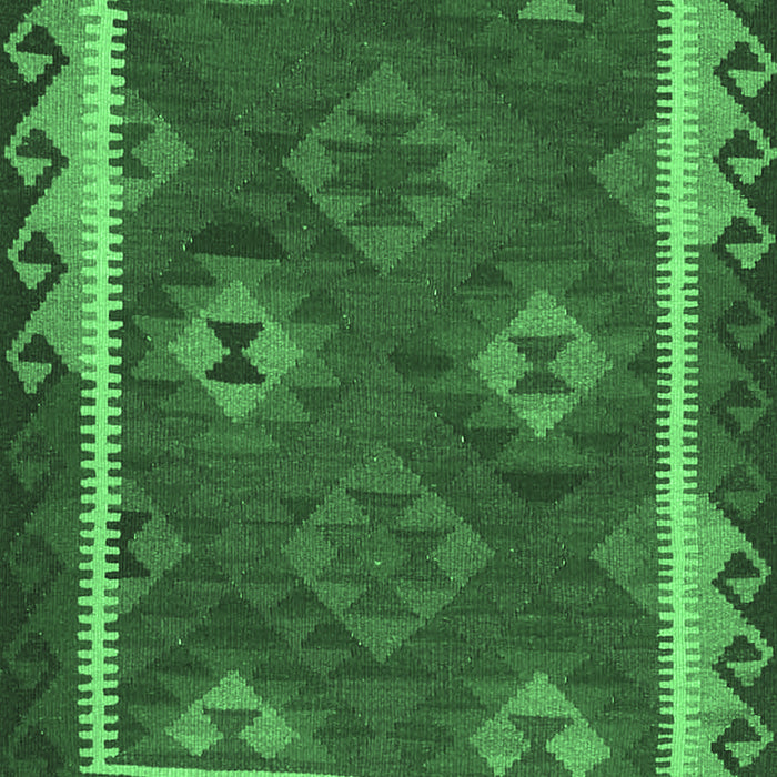 Oriental Emerald Green Traditional Rug, con2528emgrn