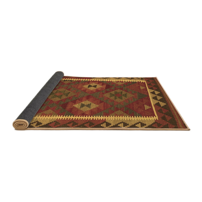 Sideview of Oriental Brown Traditional Rug, con2528brn