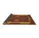 Sideview of Oriental Brown Traditional Rug, con2528brn