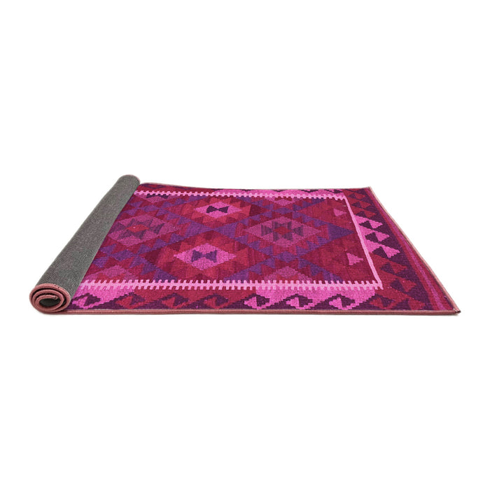 Sideview of Oriental Pink Traditional Rug, con2528pnk