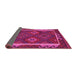 Sideview of Oriental Pink Traditional Rug, con2528pnk
