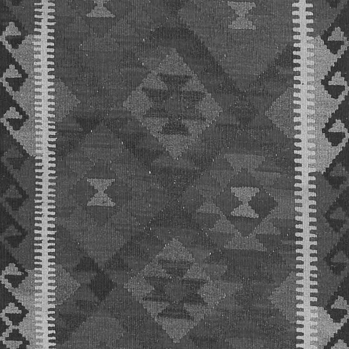 Serging Thickness of Machine Washable Oriental Gray Traditional Rug, wshcon2529gry