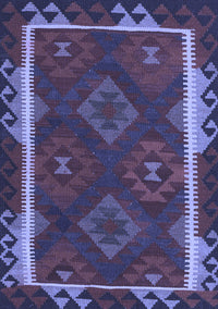 Oriental Blue Traditional Rug, con2529blu