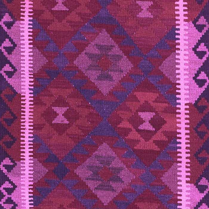 Machine Washable Oriental Purple Traditional Area Rugs, wshcon2529pur