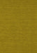 Abstract Yellow Contemporary Rug, con252yw