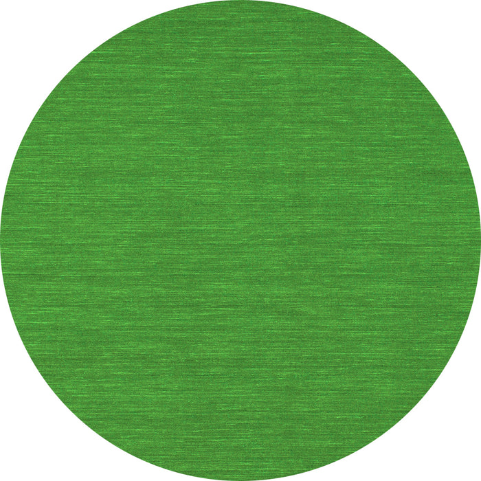 Square Abstract Green Contemporary Rug, con252grn