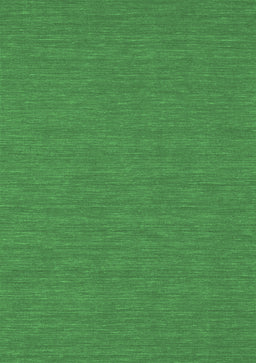 Abstract Emerald Green Contemporary Rug, con252emgrn