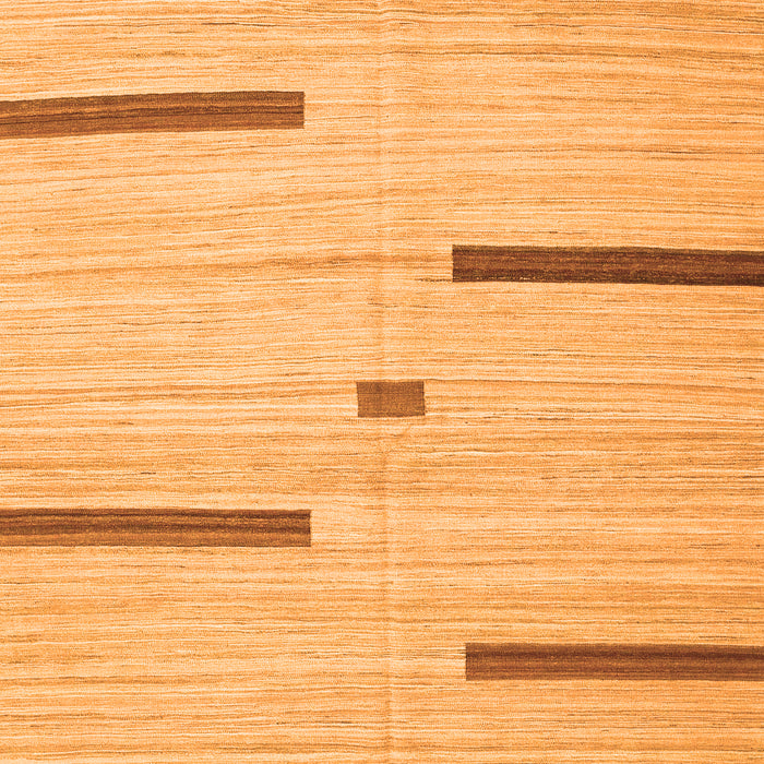 Serging Thickness of Machine Washable Abstract Orange Contemporary Area Rugs, wshcon2530org