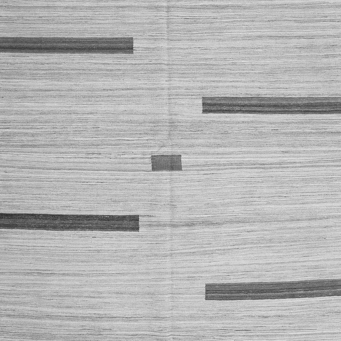 Serging Thickness of Machine Washable Abstract Gray Contemporary Rug, wshcon2530gry