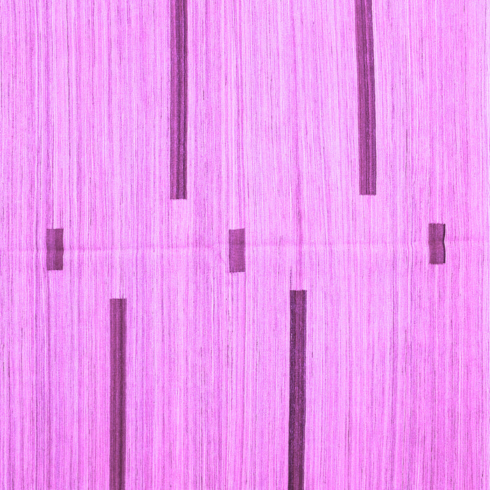 Square Abstract Purple Contemporary Rug, con2530pur