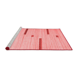 Contemporary Red Washable Rugs