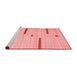 Contemporary Red Washable Rugs