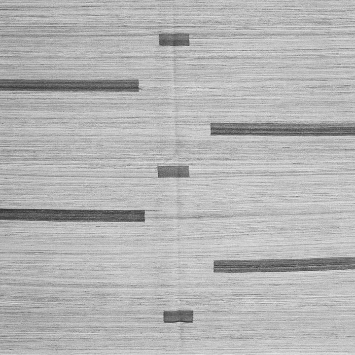 Serging Thickness of Abstract Gray Contemporary Rug, con2530gry