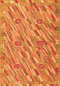 Southwestern Orange Country Rug, con2531org