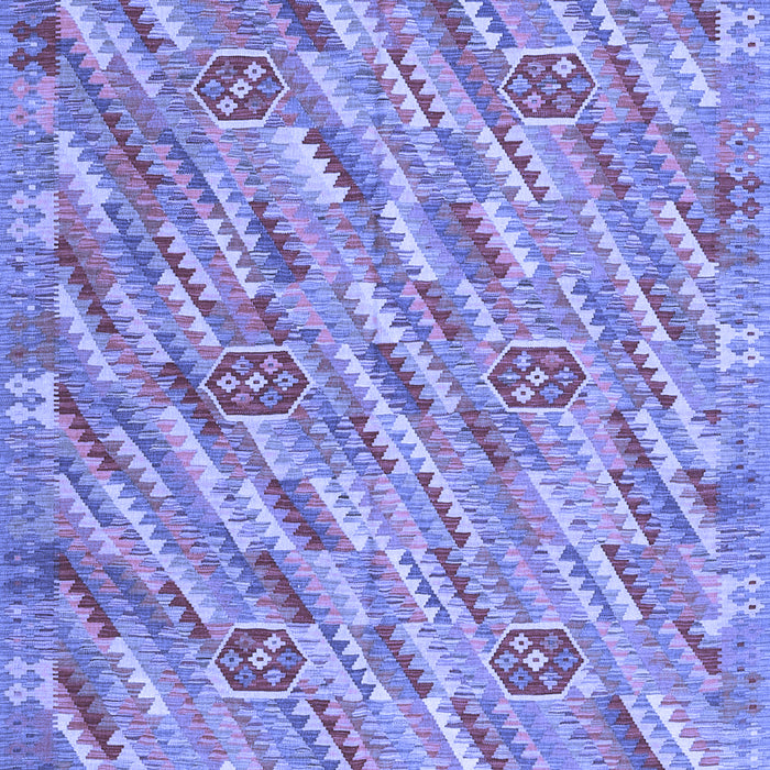 Southwestern Blue Country Rug, con2531blu