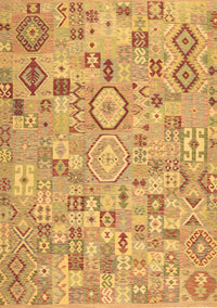 Southwestern Brown Country Rug, con2533brn