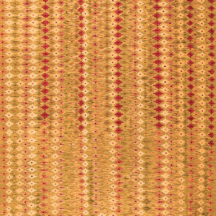 Serging Thickness of Machine Washable Southwestern Orange Country Area Rugs, wshcon2534org