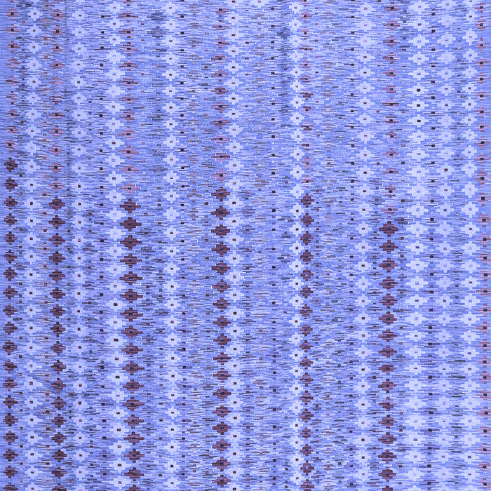 Machine Washable Southwestern Blue Country Rug, wshcon2534blu