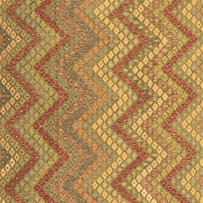 Machine Washable Southwestern Brown Country Rug, wshcon2535brn