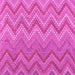 Square Machine Washable Southwestern Pink Country Rug, wshcon2535pnk