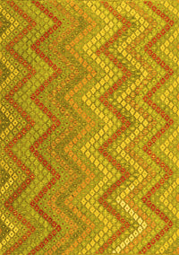 Southwestern Yellow Country Rug, con2535yw