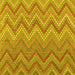 Square Southwestern Yellow Country Rug, con2535yw