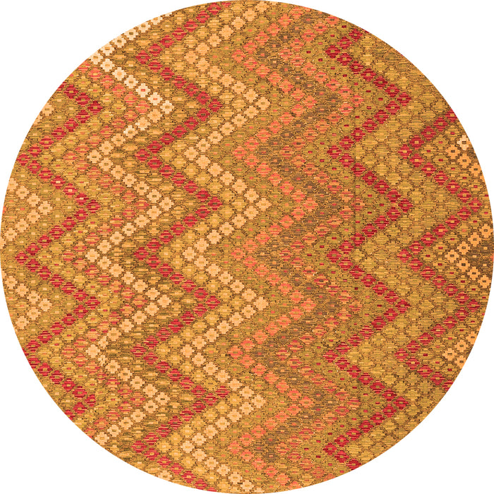 Square Southwestern Orange Country Rug, con2535org