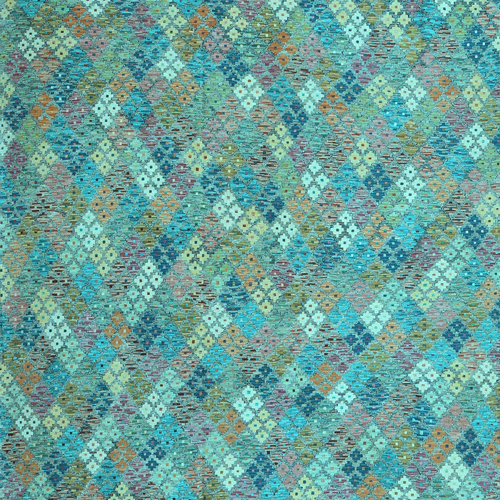 Southwestern Light Blue Country Rug, con2536lblu