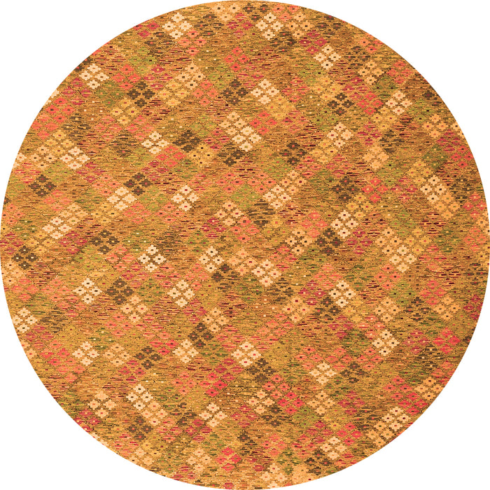 Machine Washable Southwestern Orange Country Area Rugs, wshcon2536org