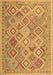 Machine Washable Abstract Brown Contemporary Rug, wshcon2537brn