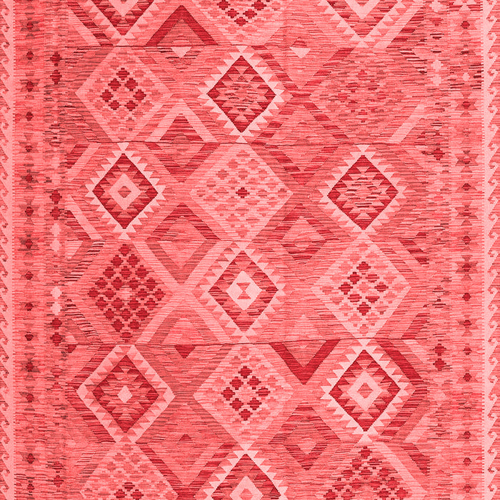 Abstract Red Contemporary Area Rugs