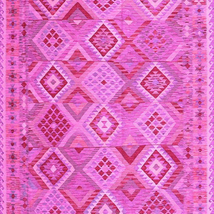 Machine Washable Abstract Pink Contemporary Rug, wshcon2537pnk