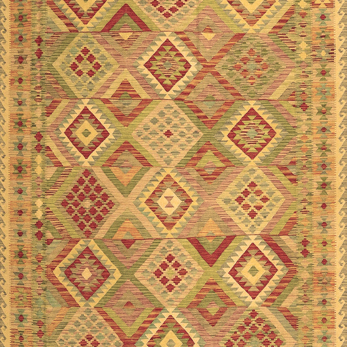 Abstract Brown Contemporary Rug, con2537brn
