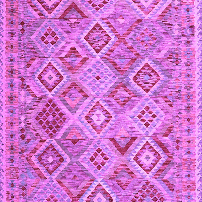 Abstract Purple Contemporary Rug, con2537pur