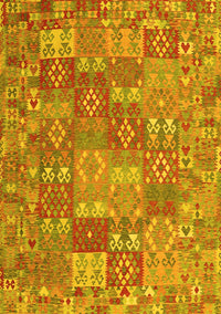 Southwestern Yellow Country Rug, con2538yw