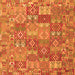 Serging Thickness of Southwestern Orange Country Rug, con2538org