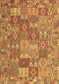 Southwestern Brown Country Rug, con2538brn