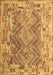 Southwestern Brown Country Rug, con2539brn