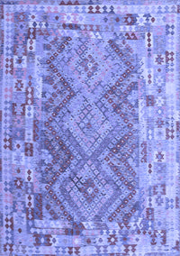 Southwestern Blue Country Rug, con2539blu