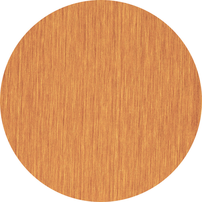 Round Abstract Brown Contemporary Rug, con253brn