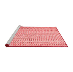 Contemporary Red Washable Rugs